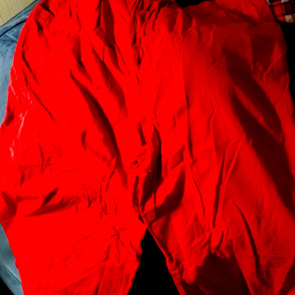 Erika Red Capris
